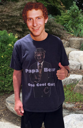 Bear Cool Papa Bear T-Shirt model