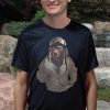 Bear-Fighter-Pilot-Bear-t-shirt-model