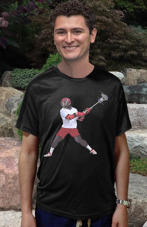 Bear Lacrosse Bear T-Shirt model