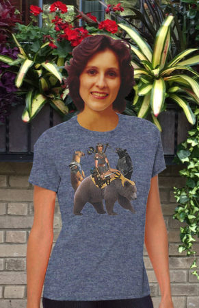 Bear Mother of Bears T-Shirt model