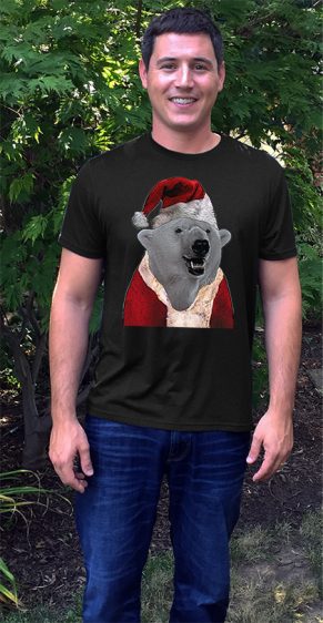 Bear-Santa-Bear-t-shirt-model