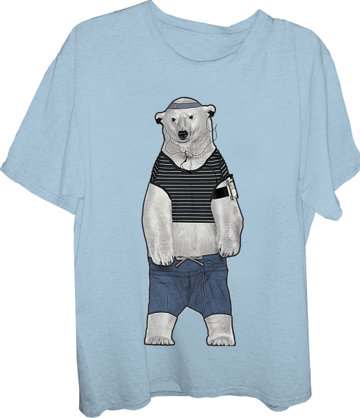Bear-bear-polar bear-exercise bear-exercise