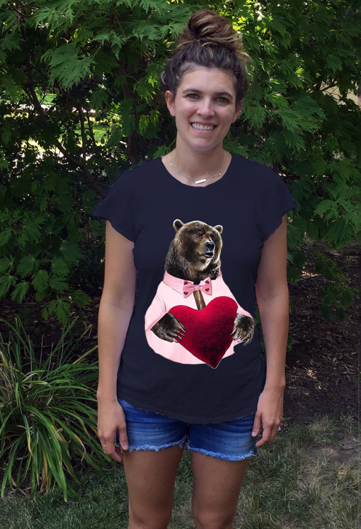 Bear_Valentine's Day Bear T-shirt