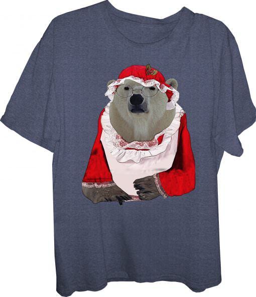 Bear Mrs Santa Bear T-Shirt