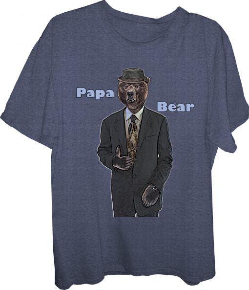 Papa Bear T-Shirt, Father's Day