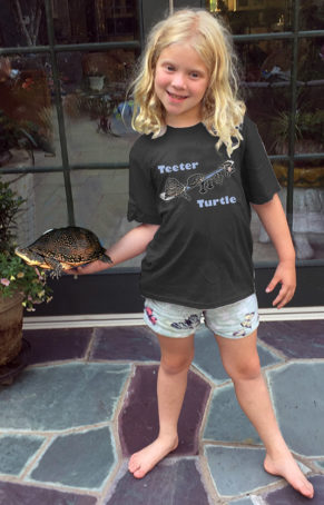 Teeter Turtle T-Shirt model