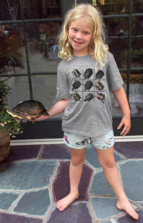 Tic Tac Turtle T-Shirt model