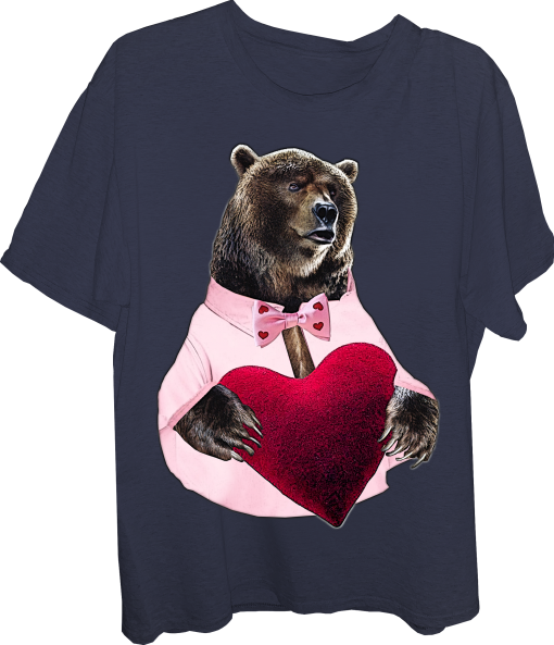 Bear_Valentine's Day Bear T-shirt