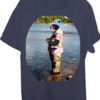 Bear Fly Fishing T-shirt-bear fishing