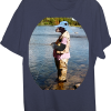 Bear Fly Fishing T-shirt-bear fishing