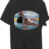 Bear Swimmer Backstroke Mens T-shirt