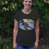 Bear Swimmer Backstroke Womens T-shirt