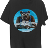 Bear Swimmer Breaststroke Womens T-shirt