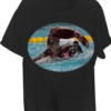 Bear Swimmer Freestyle Mens T-shirt