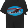 Bear Swimmer Freestyle Womens T-shirt