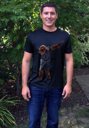Bear Dabbing Kodiak Bear T-shirt