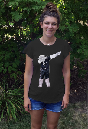 Bear Dabbing Polar Bear T-shirt