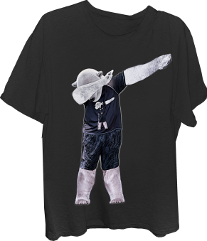 Bear Dabbing Polar Bear T-shirt