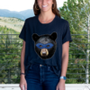 Bear Superhero Black Bear T-shirt