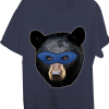 Bear Superhero Black Bear T-shirt