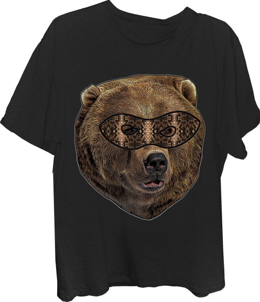 Bear Superhero Kodiak Bear T-shirt