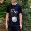 Bear Golfer on Giant Golf Ball T-Shirt