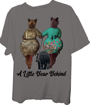 Bear-bear-bears-cub-bear behind