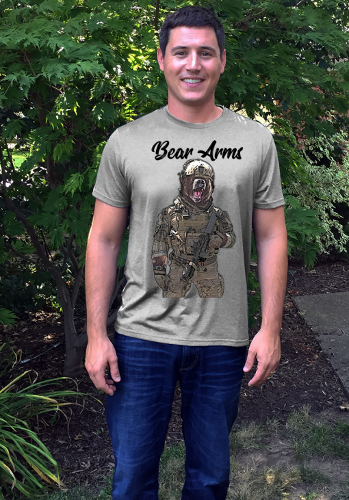 Bear Arms, Bear, Gun, Guns