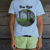 Bear-Bear Right-bear walking-T shirt