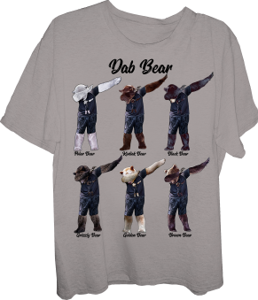 Bear-Dab-Dab Bear-Bears Dabbing-Dabbing