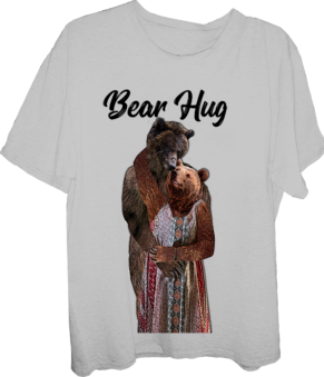 Bear Hug T-shirt, Bear Hug, Bear, bears, bears hugging, hug